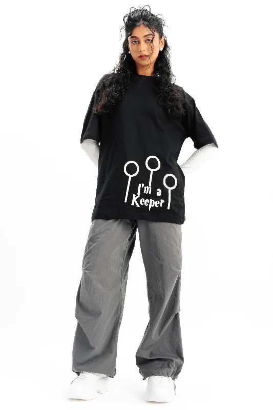 Imma Keeper Oversized Tees Artistic Women's Hand - painted