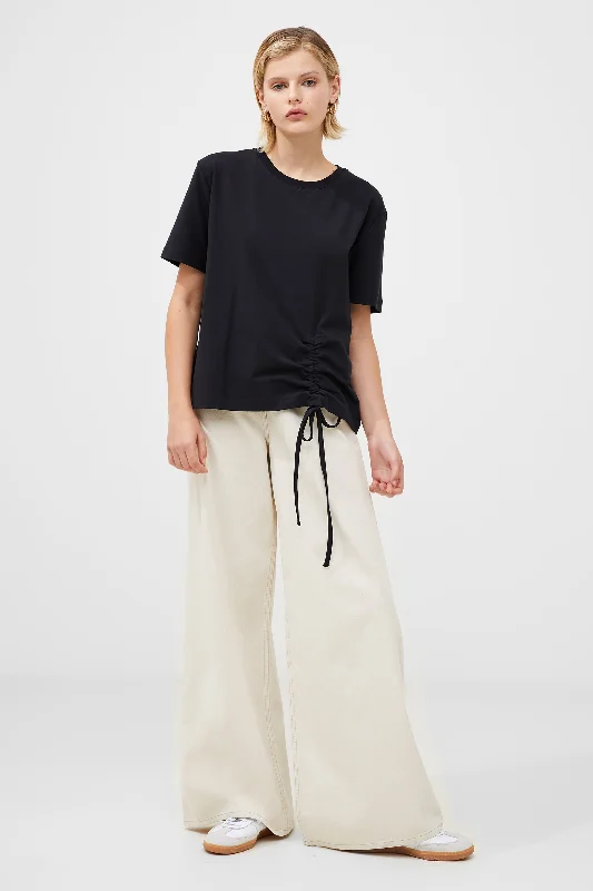 Rallie Cotton Rouched T-Shirt Athletic Women's High - 