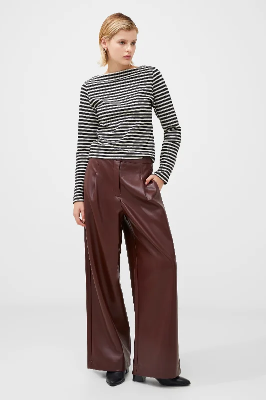 Breton Stripe Top Laid - back Women's Vibe