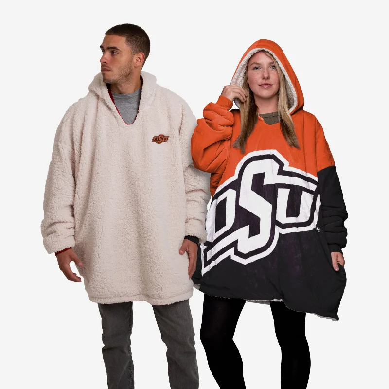 Oklahoma State Cowboys Reversible Colorblock Hoodeez Sleek Women's 