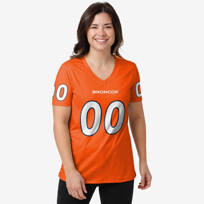 Denver Broncos Womens Gameday Ready Lounge Shirt Compression
