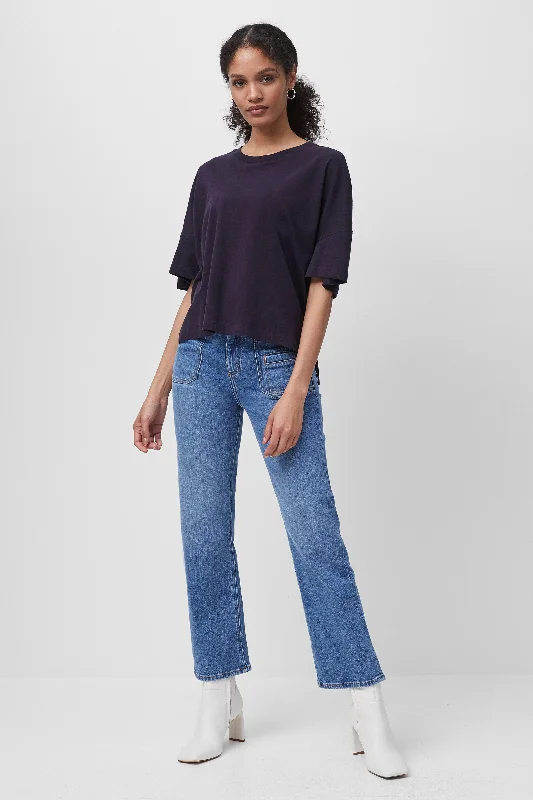 Tally Crew Neck Top Bohemian Women's Free