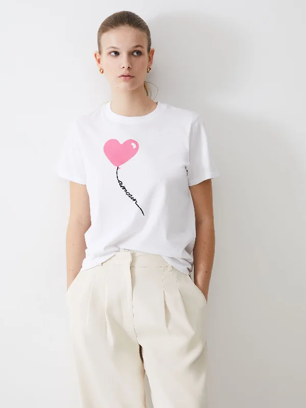 Balloon Amour Tee Elegant Women's 