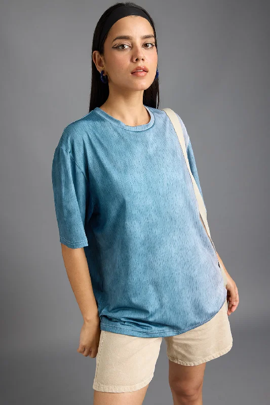 Printed Women's T-Shirt- Drizzle Confident Women's Power