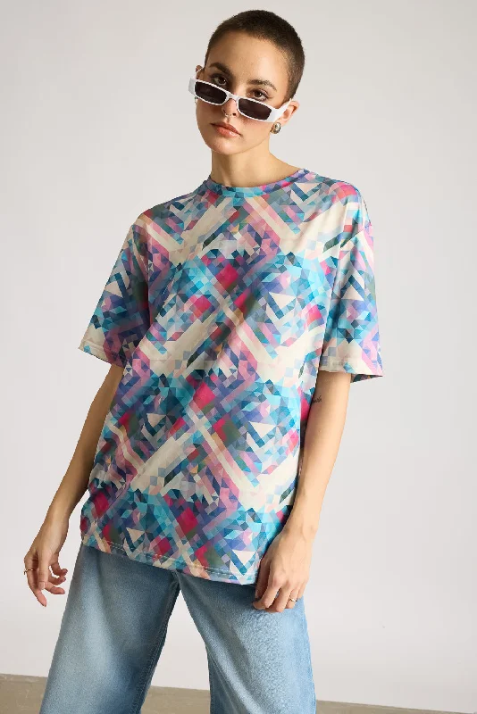 Printed Women's T-Shirt - Pop Prism Cool Women's Skate
