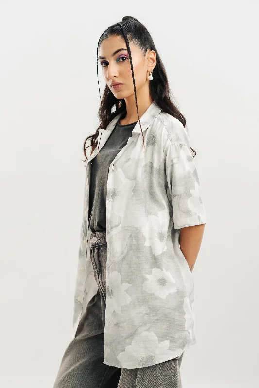 Urban Bloom Shirt Trendy Women's 