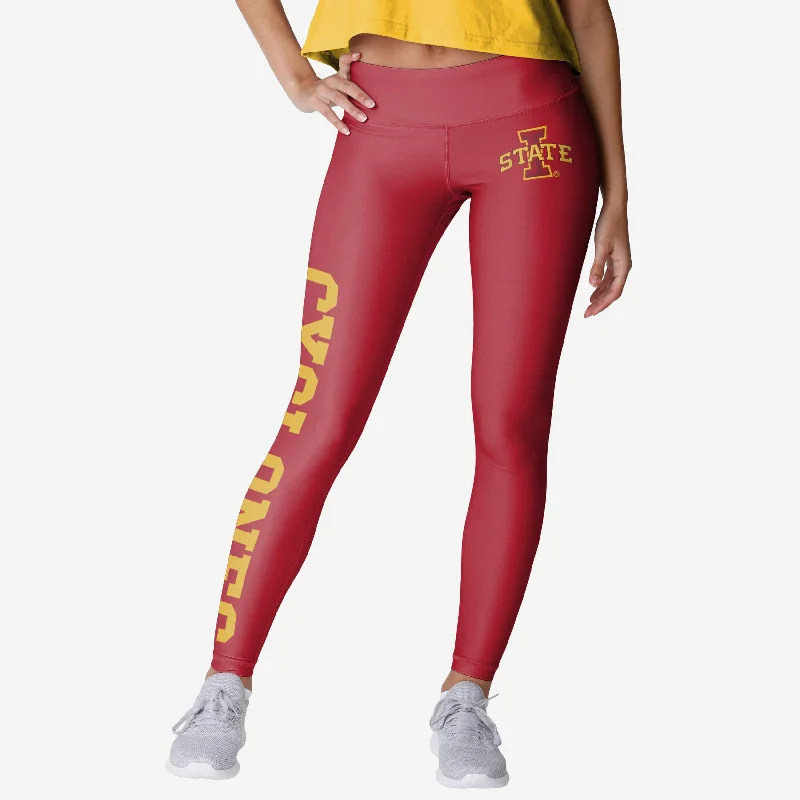 Iowa State Cyclones Womens Solid Big Wordmark Legging Women