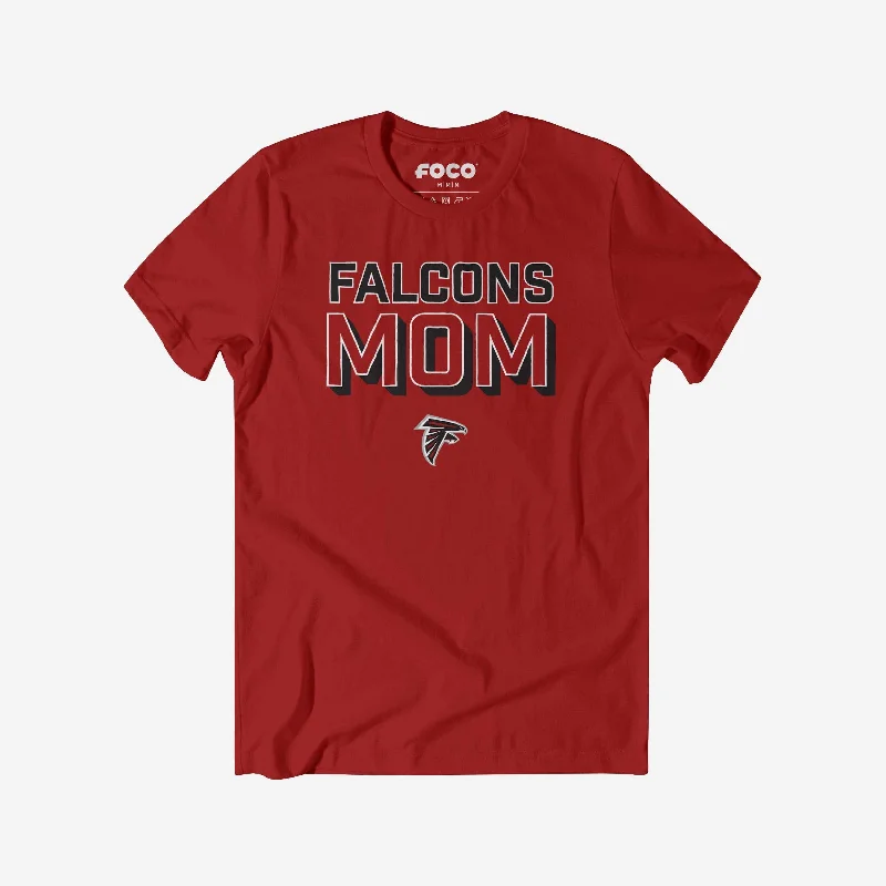 Atlanta Falcons Team Mom T-Shirt Geometric