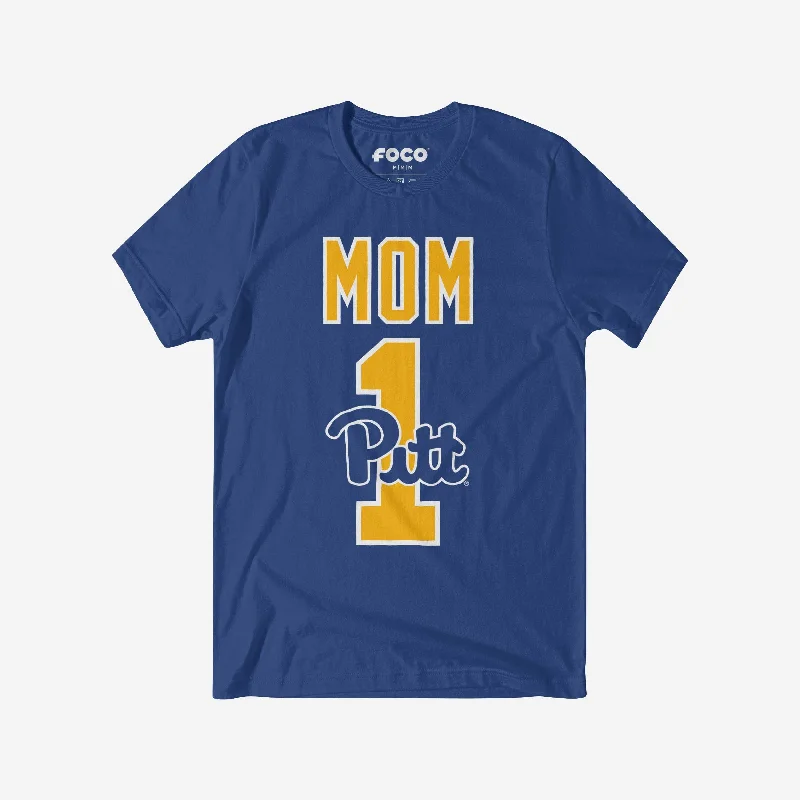 Pittsburgh Panthers Number 1 Mom T-Shirt Gym