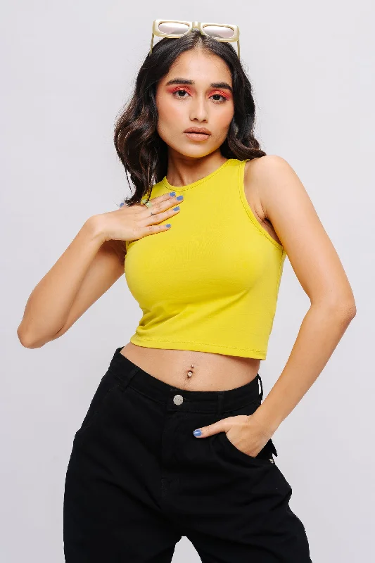 Lemon Green Tank Top Adventure