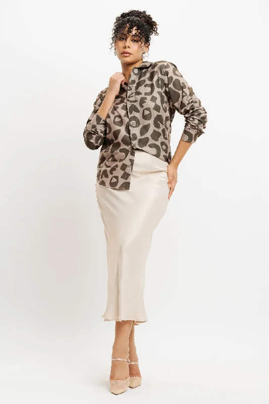 Nature Imprints Full Sleeves Women's Shirt Practical Women's Quick - dry