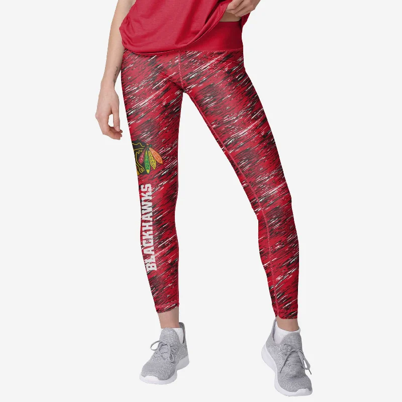 Chicago Blackhawks Womens Static Rain Legging Sporty Women's Athleisure 