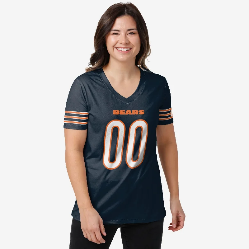 Chicago Bears Womens Gameday Ready Lounge Shirt Earthy Women's Hemp - based