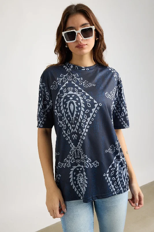 Printed Women's T-Shirt - Warli Cool Women's Skate