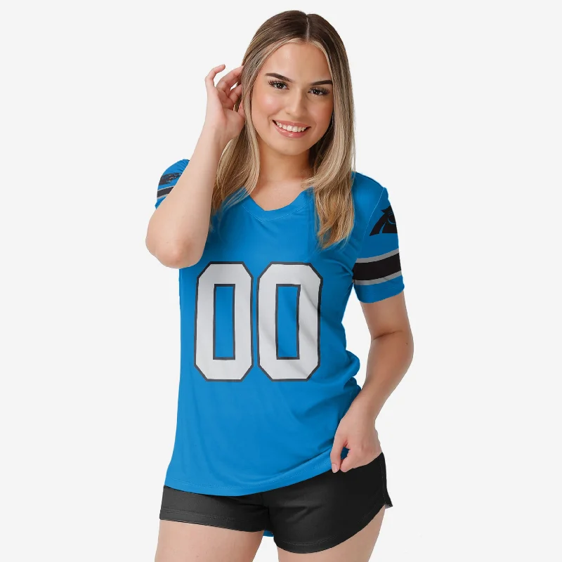 Carolina Panthers Womens Gameday Ready Lounge Shirt Trendy Women's 