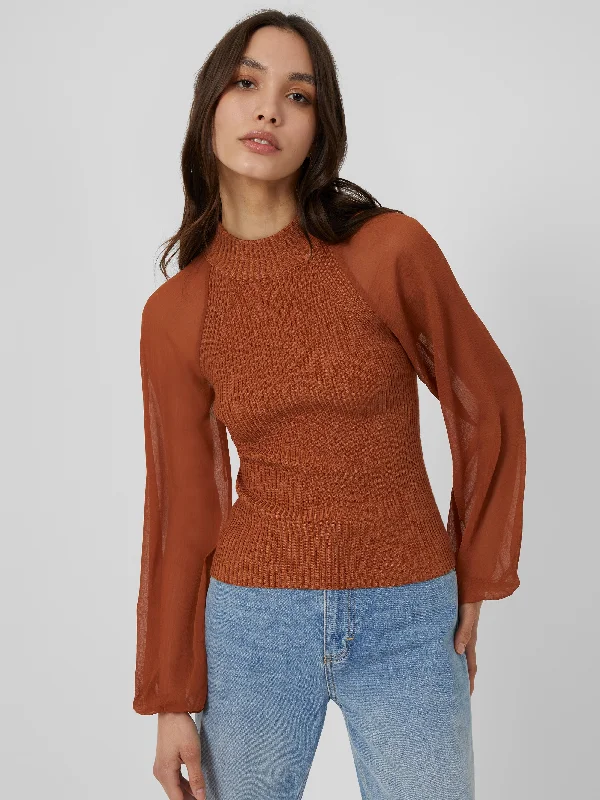 Melody Fabric Mix Top performance
