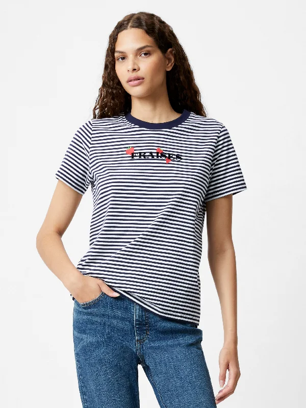 Fraises Stripe T-Shirt Scandinavian