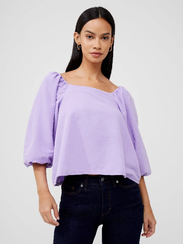 Balloon Sleeves Box Top Youthful Women's Anime - inspired
