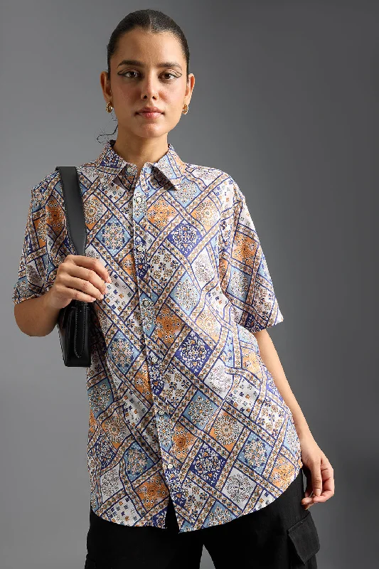 Indie Printed Women's Resort Shirt purpose