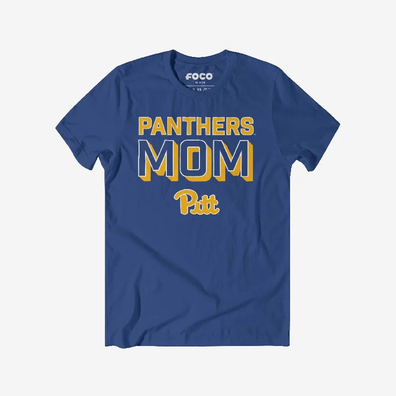 Pittsburgh Panthers Team Mom T-Shirt Laid - back Women's Style
