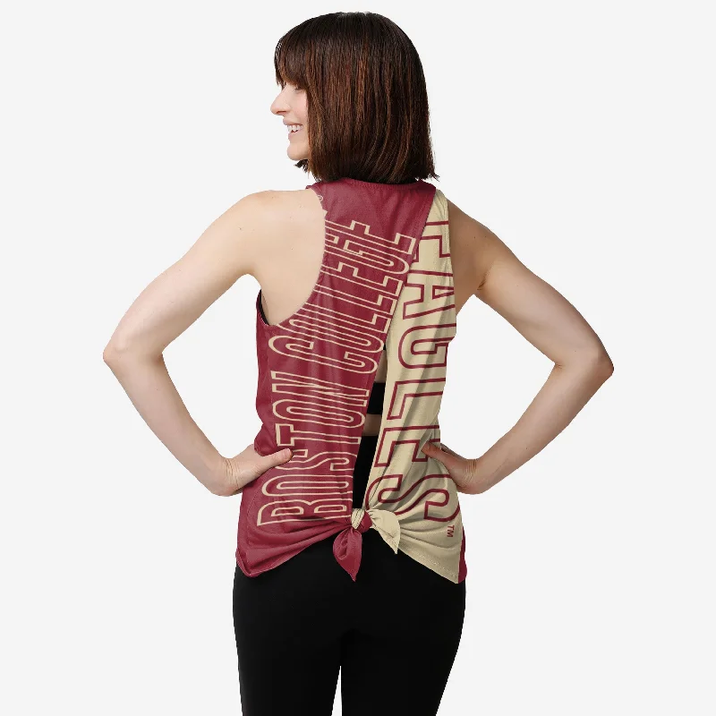 Boston College Eagles Womens Tie-Breaker Sleeveless Top Women