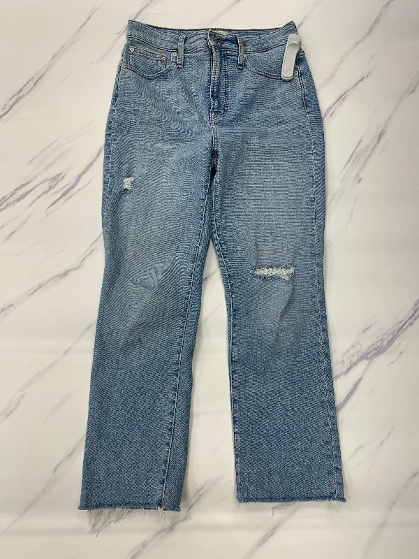 Jeans Straight By Madewell, Size: 0p Compression