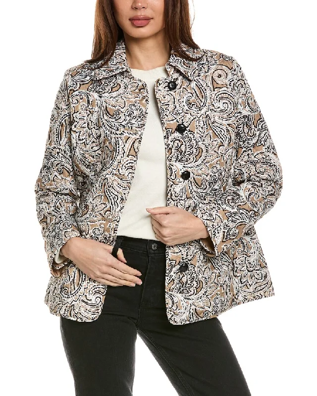Jones New York Quilted Jacket Athletic Women's 