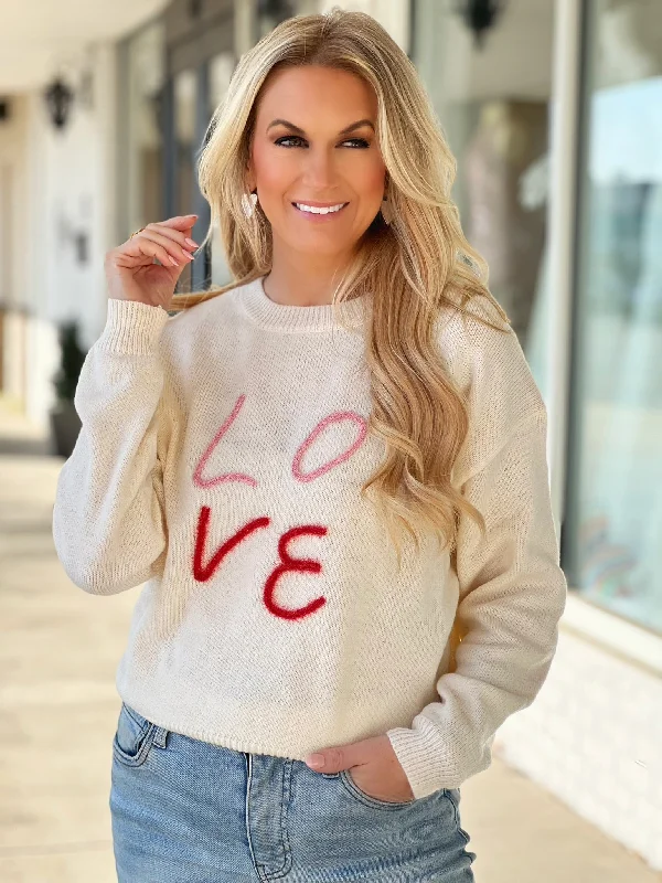 Love Is All You Need Sweater (FINAL SALE) Business