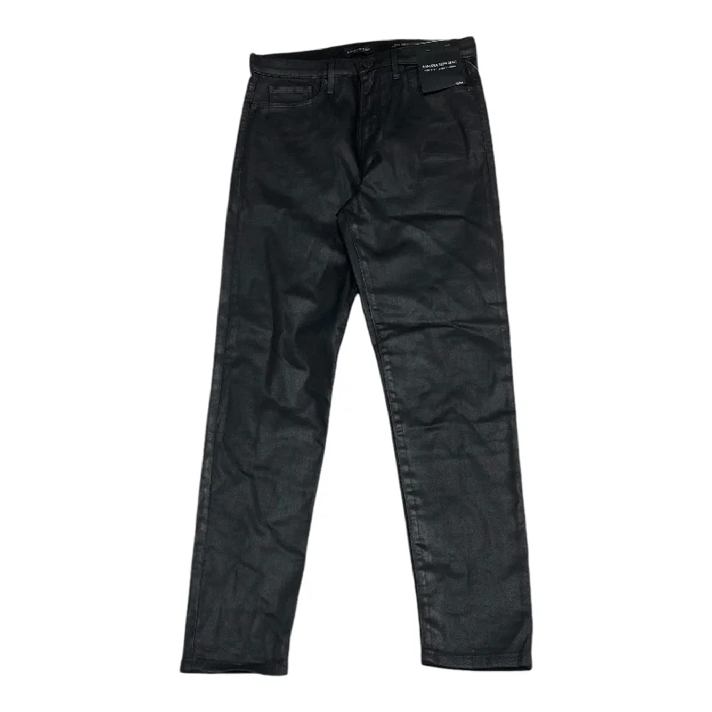 Jeans Skinny By Banana Republic In Black Denim, Size: 8 Monochromatic All - in - one