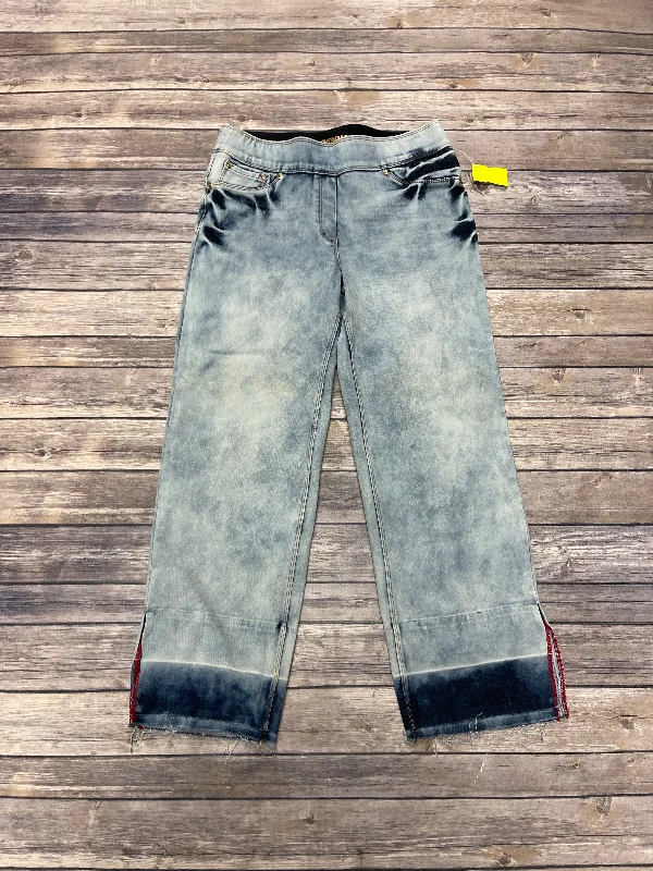 Jeans Cropped By Cme In Blue Denim, Size: 10 Youthful Women's Anime - inspired
