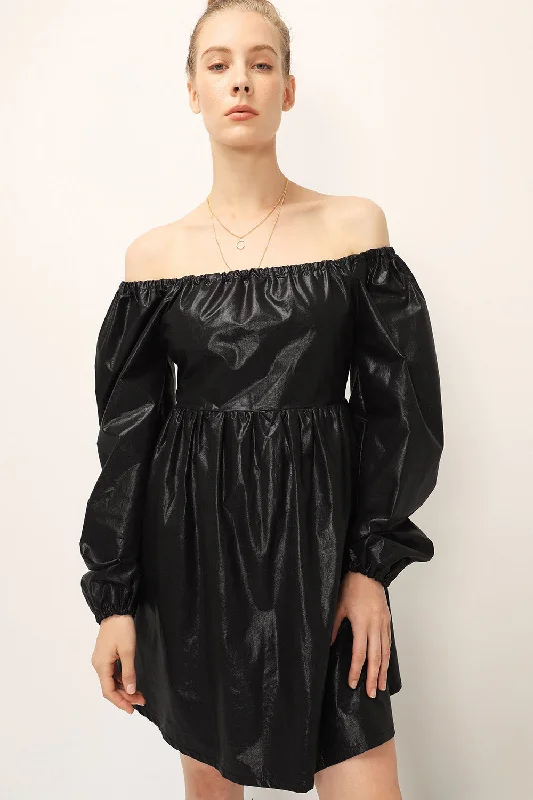 Joy Coated Babydoll Dress Relaxed Women's 