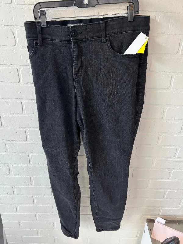 Jeans Skinny By Torrid In Black Denim, Size: 22 Bold Women's Animal Print