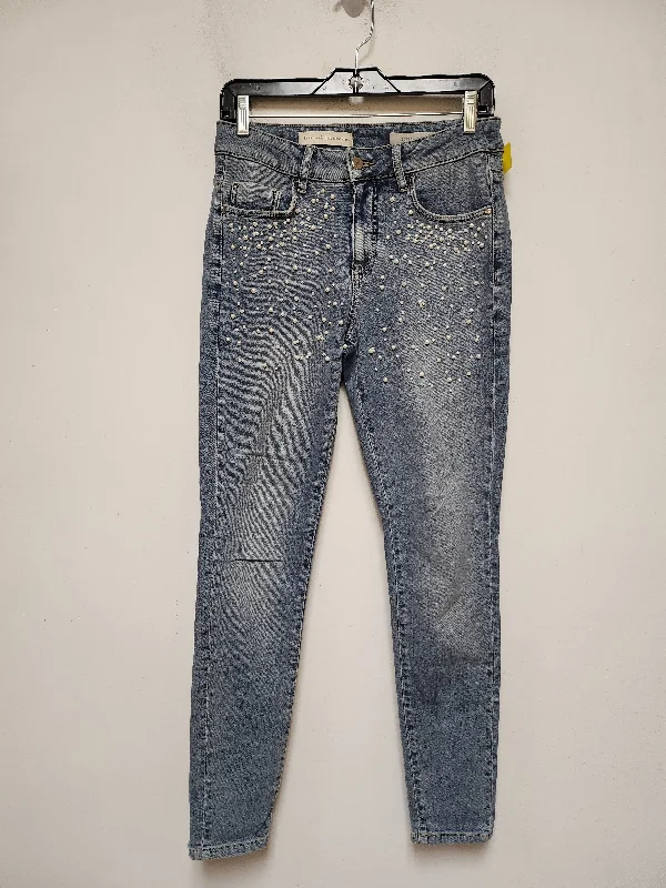 Jeans Skinny By Pilcro In Blue Denim, Size: 4 Elegant Women's Formal 