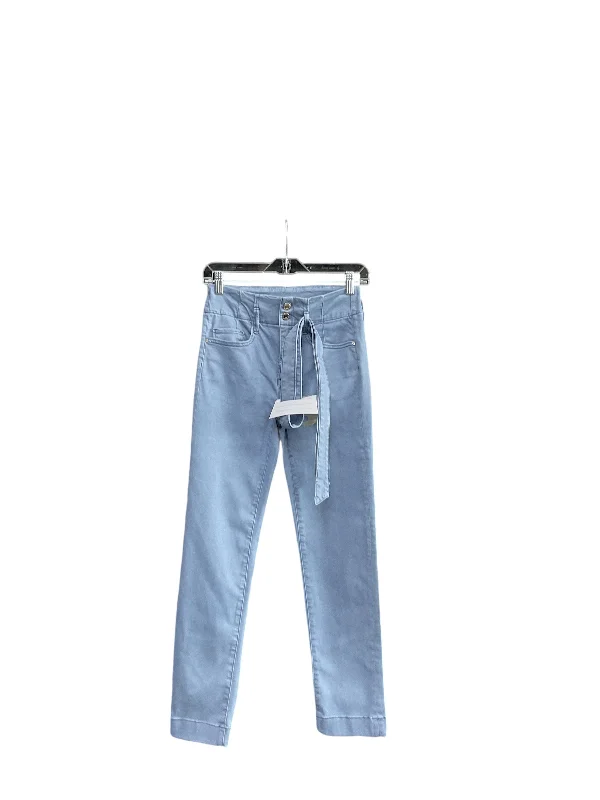 Jeans Skinny By White House Black Market In Blue Denim, Size: 0 Monochromatic Office Style