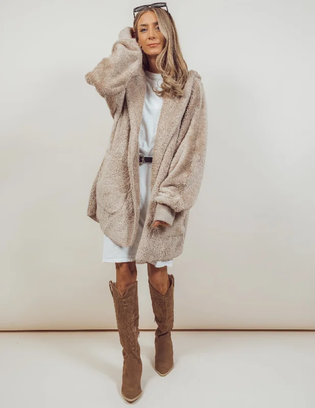 Alpine Teddy Cardigan Modern Women's Tech