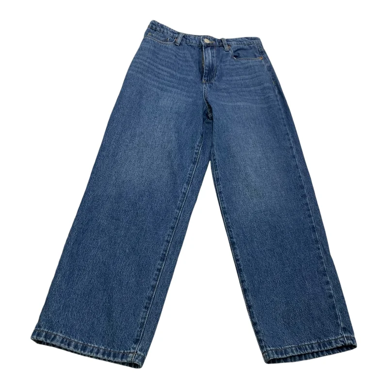 Jeans Wide Leg By Blanknyc In Blue Denim, Size: 4 Feminine Women's Style 