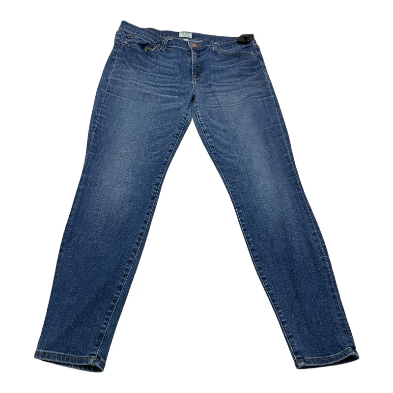 Jeans Skinny By J. Crew In Blue Denim, Size: 10 Hip Women's Urban