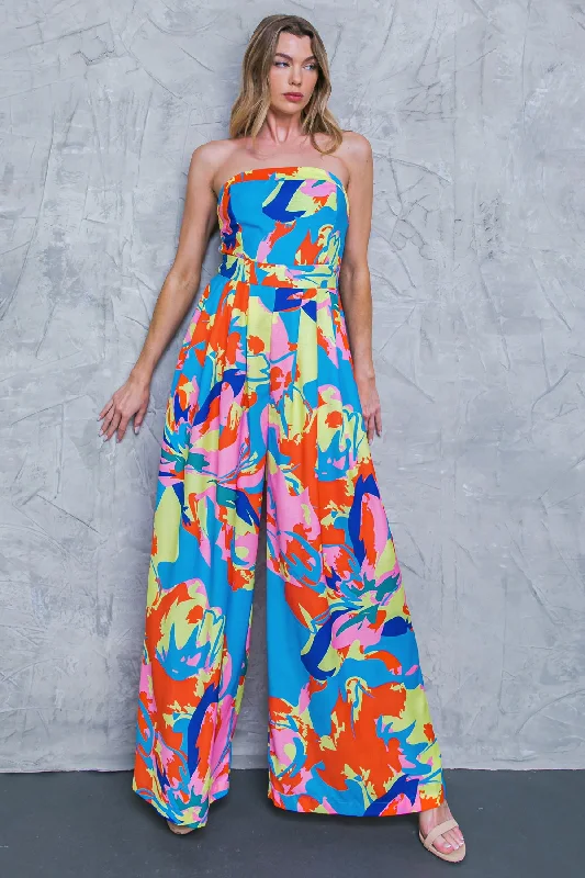 SHOCK AND AWE WOVEN JUMPSUIT Business