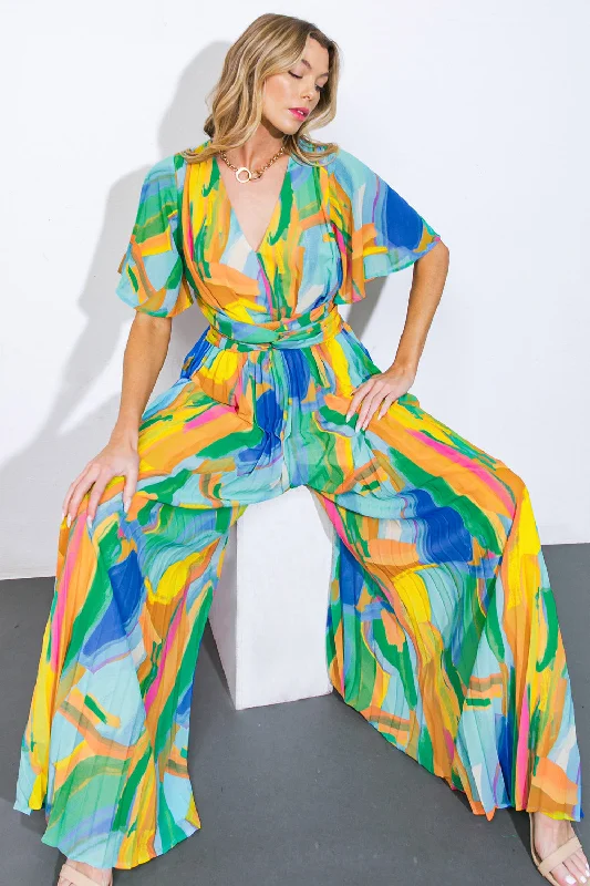 SPIRIT OF NOEL WOVEN JUMPSUIT Cool Women's Distressed