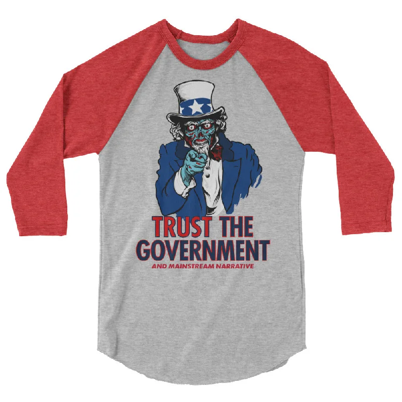 Uncle Sam Customizable They Live 3/4 Sleeve Raglan Laid - back Women's Vibe