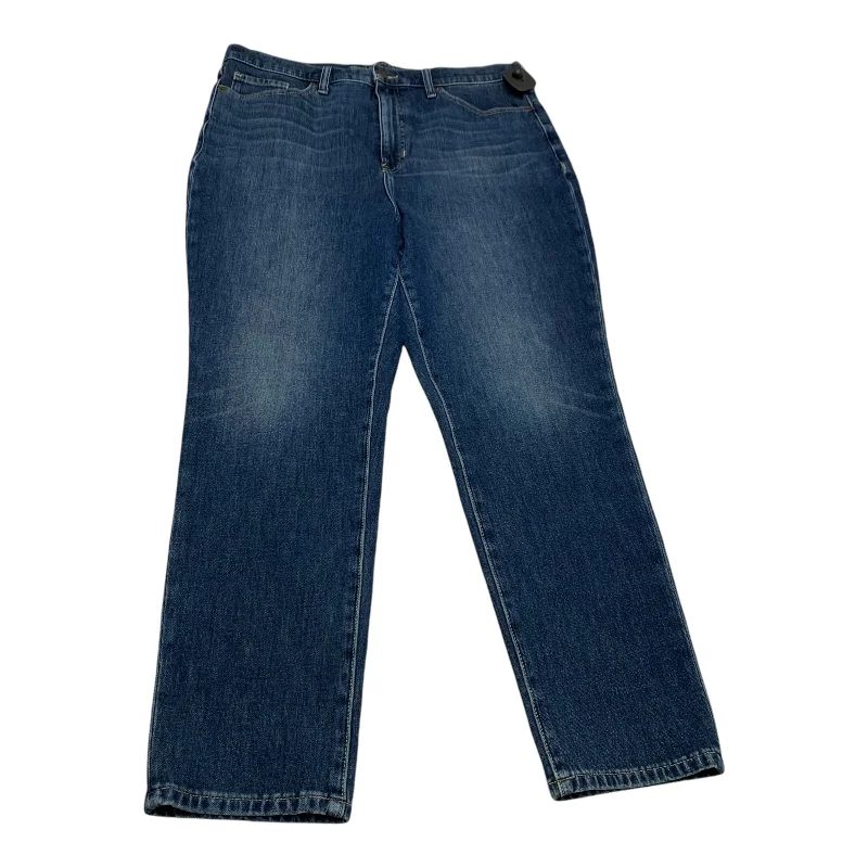 Jeans Skinny By Banana Republic In Blue Denim, Size: 16 Modern Women's Tech