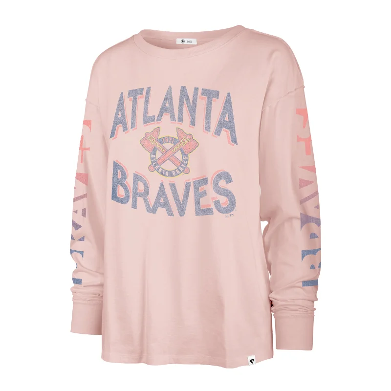 ATLANTA BRAVES CLOUD NINE '47 SOA LONG SLEEVE TEE WOMENS Adventure