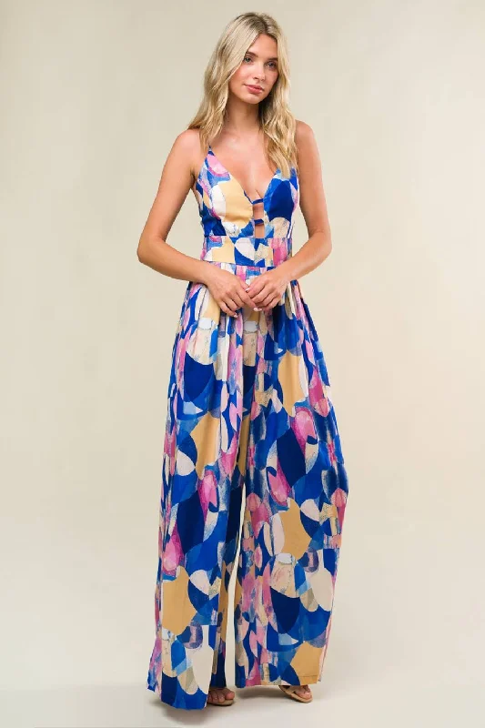 BRIGHTER SIDE WOVEN JUMPSUIT Vacation