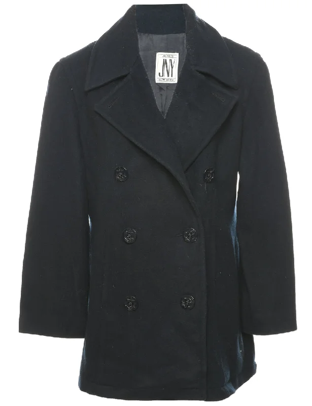 Jones New York Peacoat - L Refined Women's 