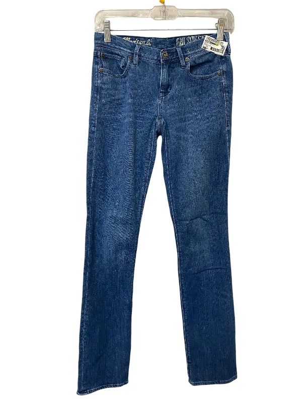 Jeans Straight By Madewell In Blue, Size: 26 French