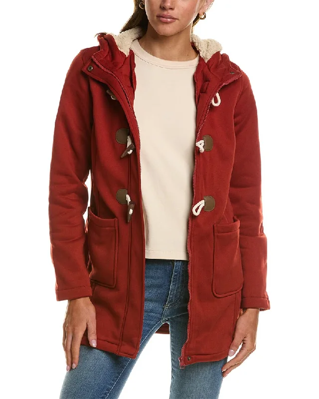 Big Chill Fleece Toggle Jacket British Gentlewoman Style