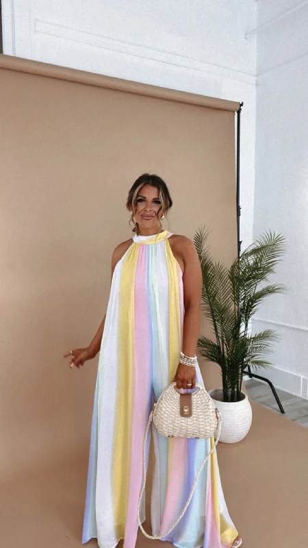 Full Of Color Jumpsuit, Multi Sophisticated Women's 
