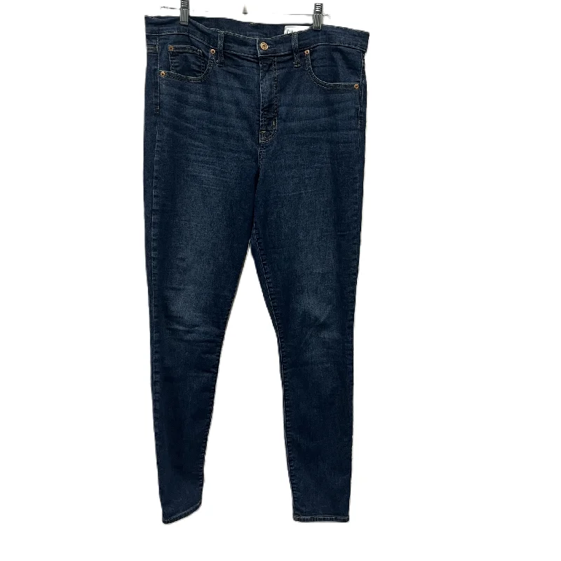 Jeans Skinny By Gap In Blue Denim, Size: 16 Earthy Women's Hemp - based