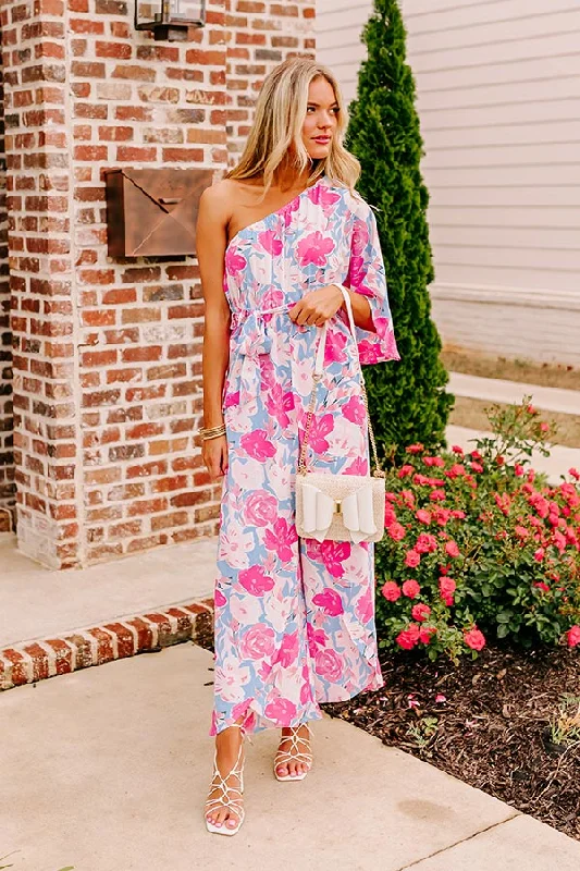 Call It Bliss Floral Jumpsuit Business