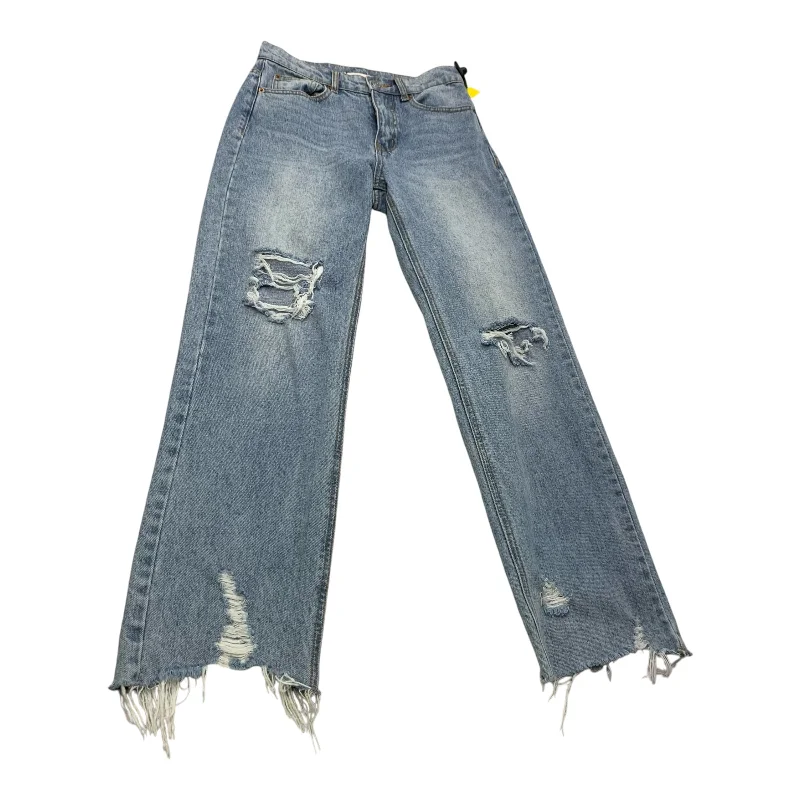 Jeans Wide Leg By Bdg In Blue Denim, Size: 2 Hip Women's Urban